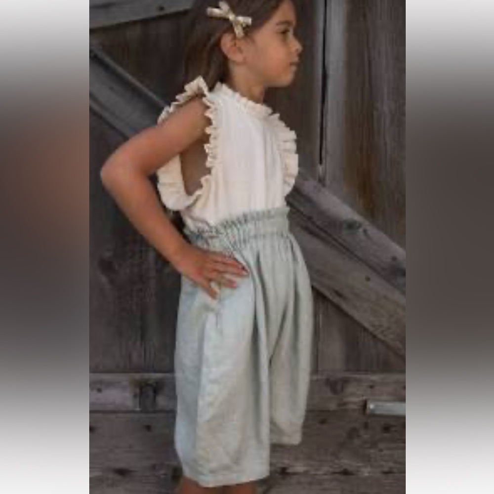 Soor Ploom Blue Thelma Top